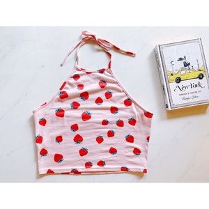 Strawberry halter tank